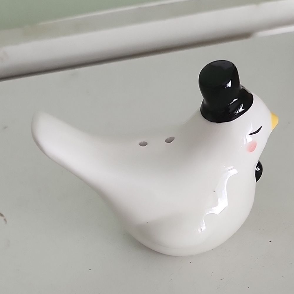 Wedding  Couple Bird Salt and Pepper Shakers - Picture 7 of 12